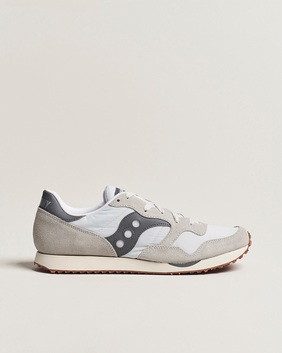 Heren | Saucony DXN Trainer Sneaker Grey/Dark Grey | Saucony | DXN Trainer Sneaker Grey/Dark Grey