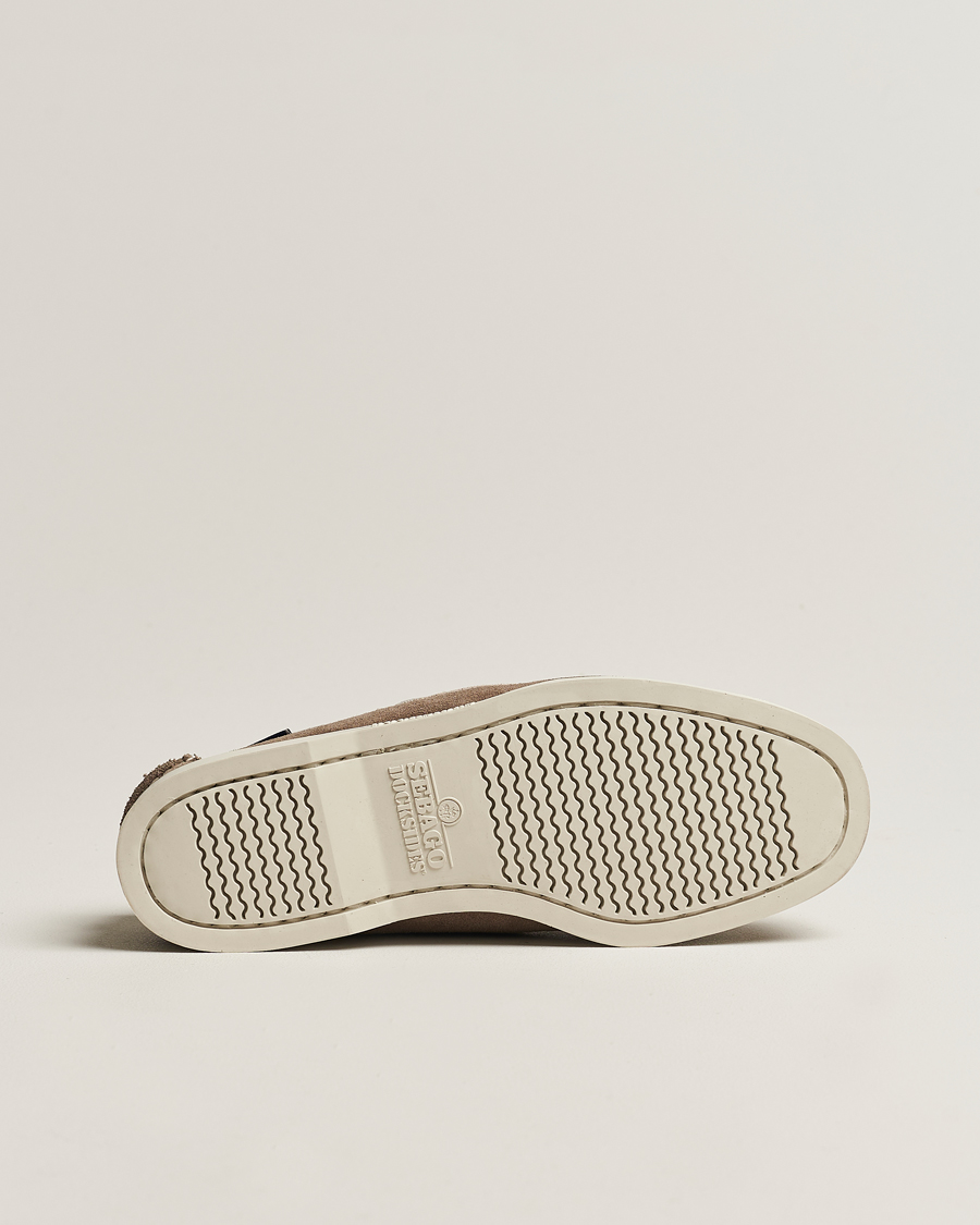 Homme | Chaussures Bateau | Sebago | Docksides Portland Jib Boat Shoe Sage/Taupe/Camel