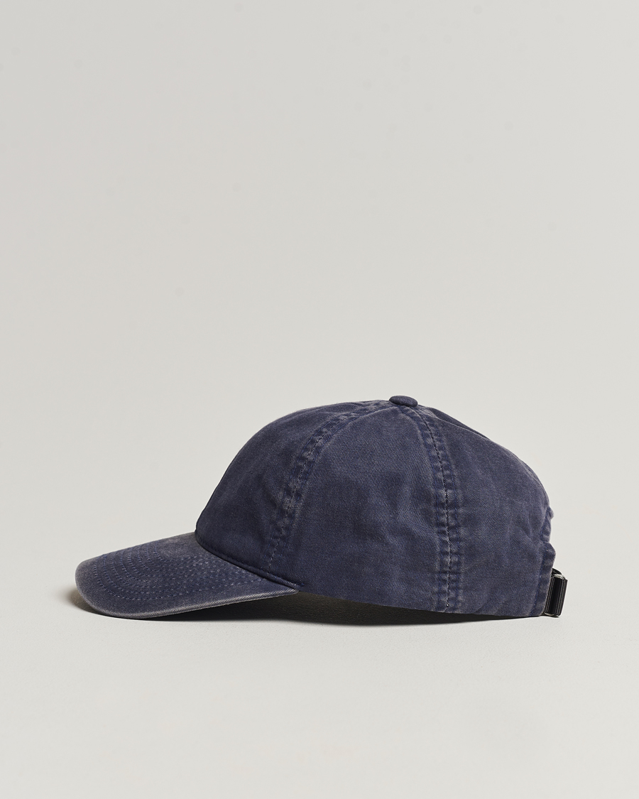 Heren | Varsity Headwear Washed Cotton Baseball Cap Blue | Varsity Headwear | Washed Cotton Baseball Cap Blue
