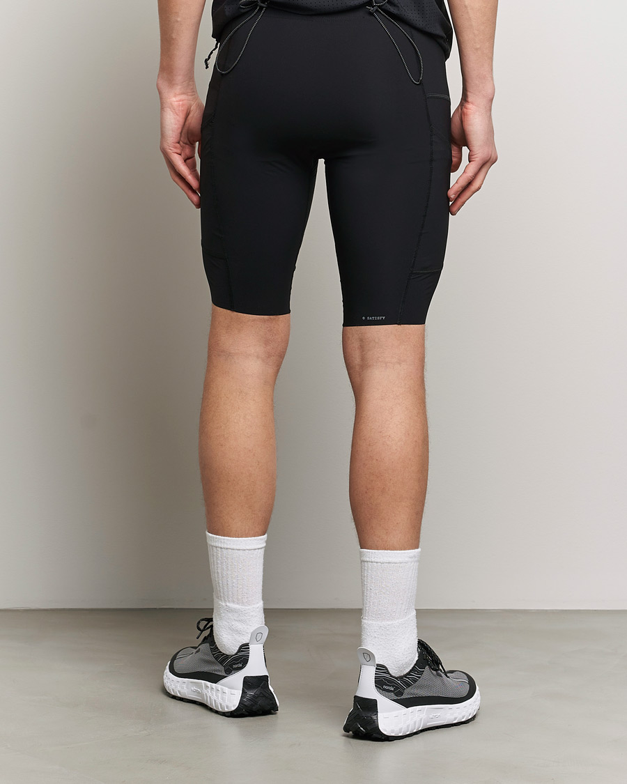 Homme | Shorts | Satisfy | Justice Cargo 9 Inch Half Tights Black