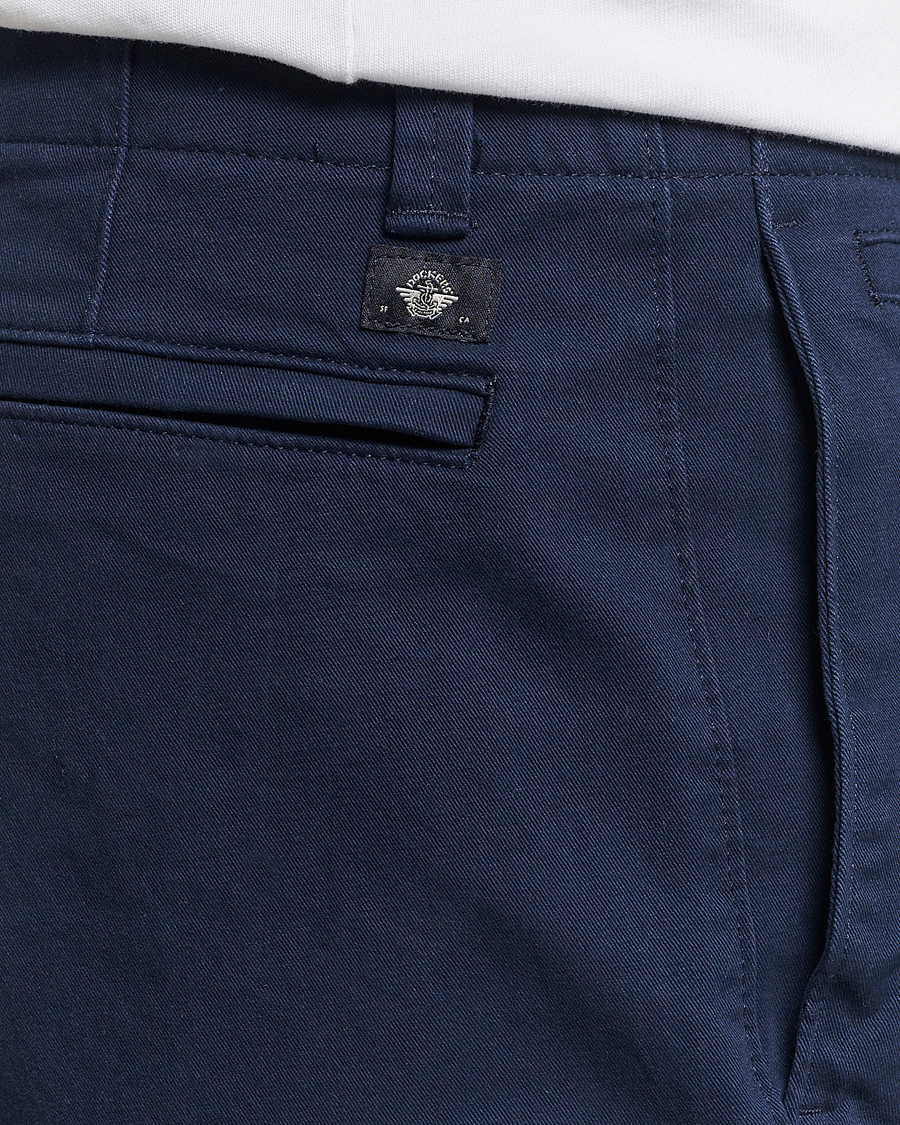 Heren | Korte broek | Dockers | Alpha Chino Short Straight Navy Blazer
