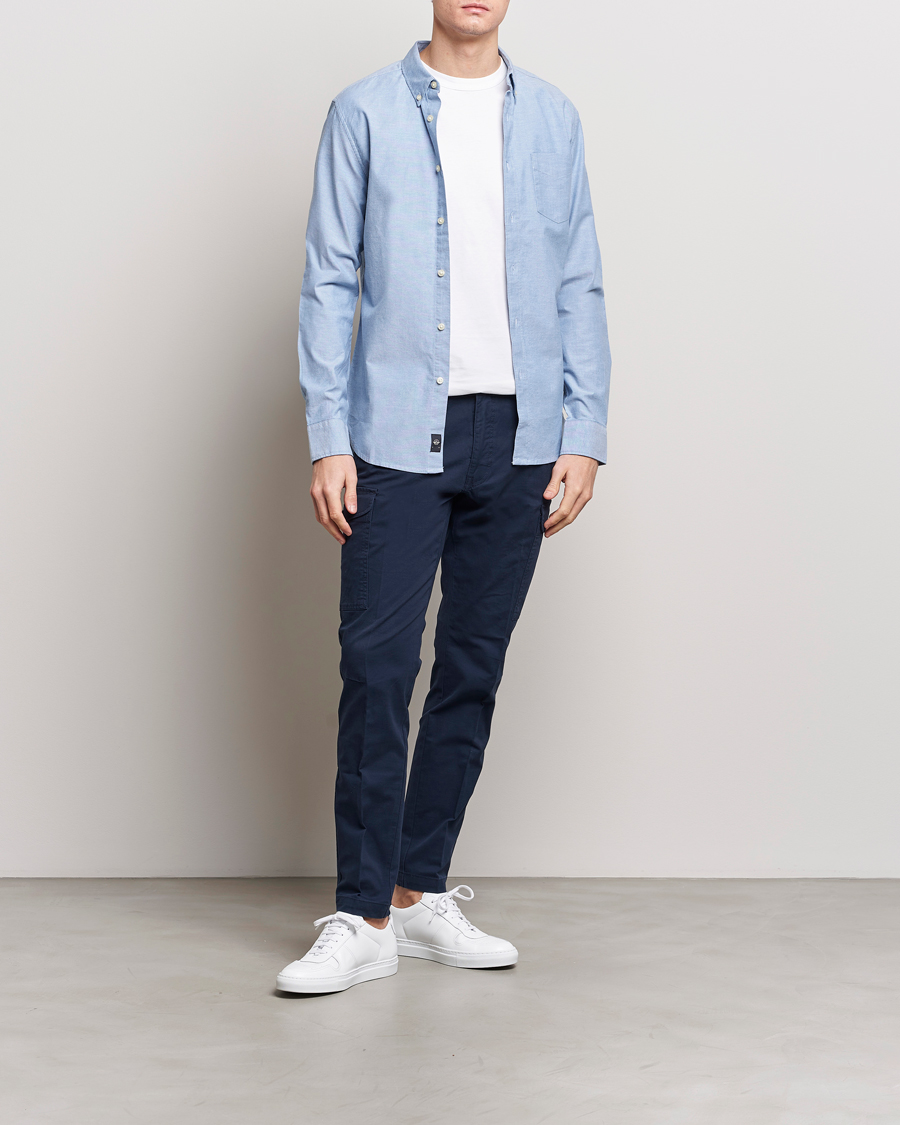 Homme | Chemises | Dockers | Cotton Stretch Oxford Shirt Delft