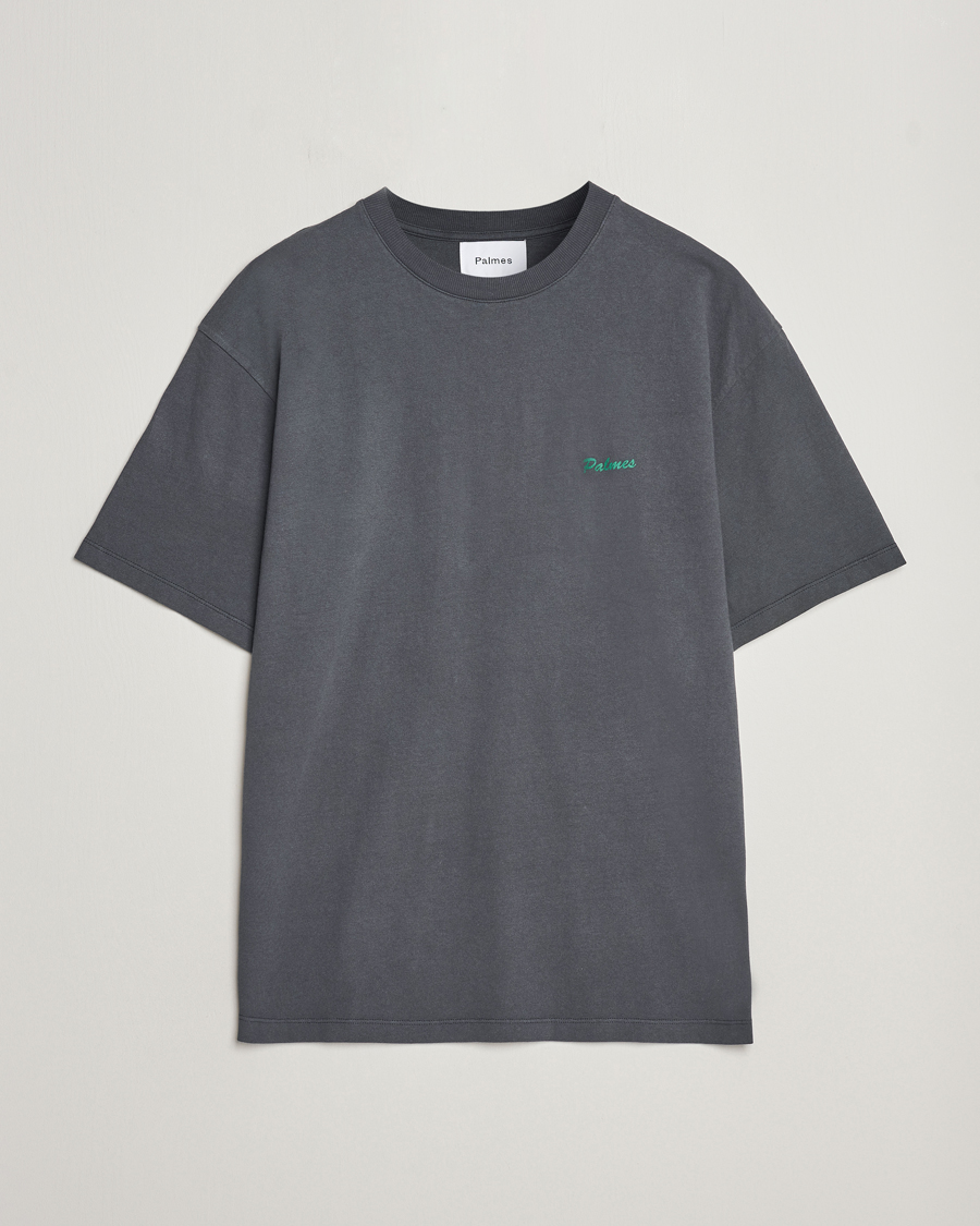Homme | T-shirts | Palmes | Dyed T-Shirt Washed Grey