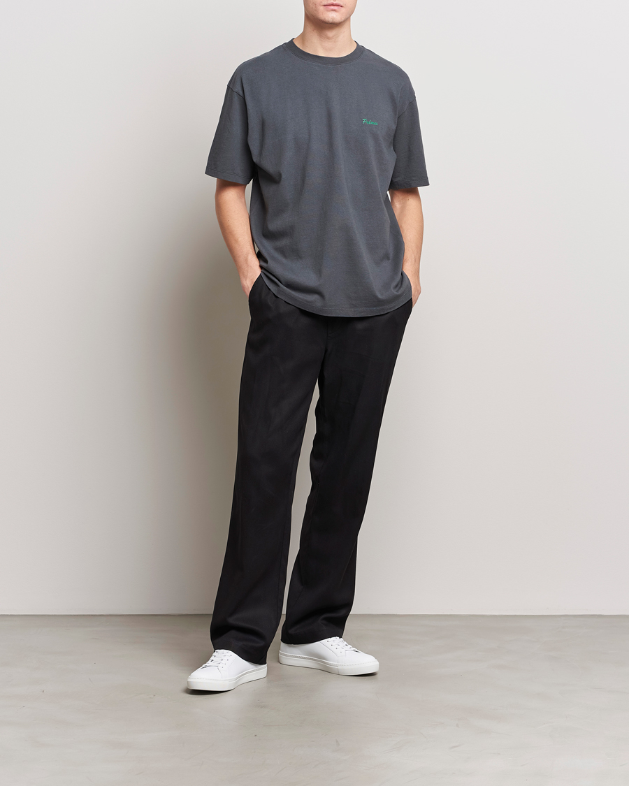 Homme | T-shirts | Palmes | Dyed T-Shirt Washed Grey