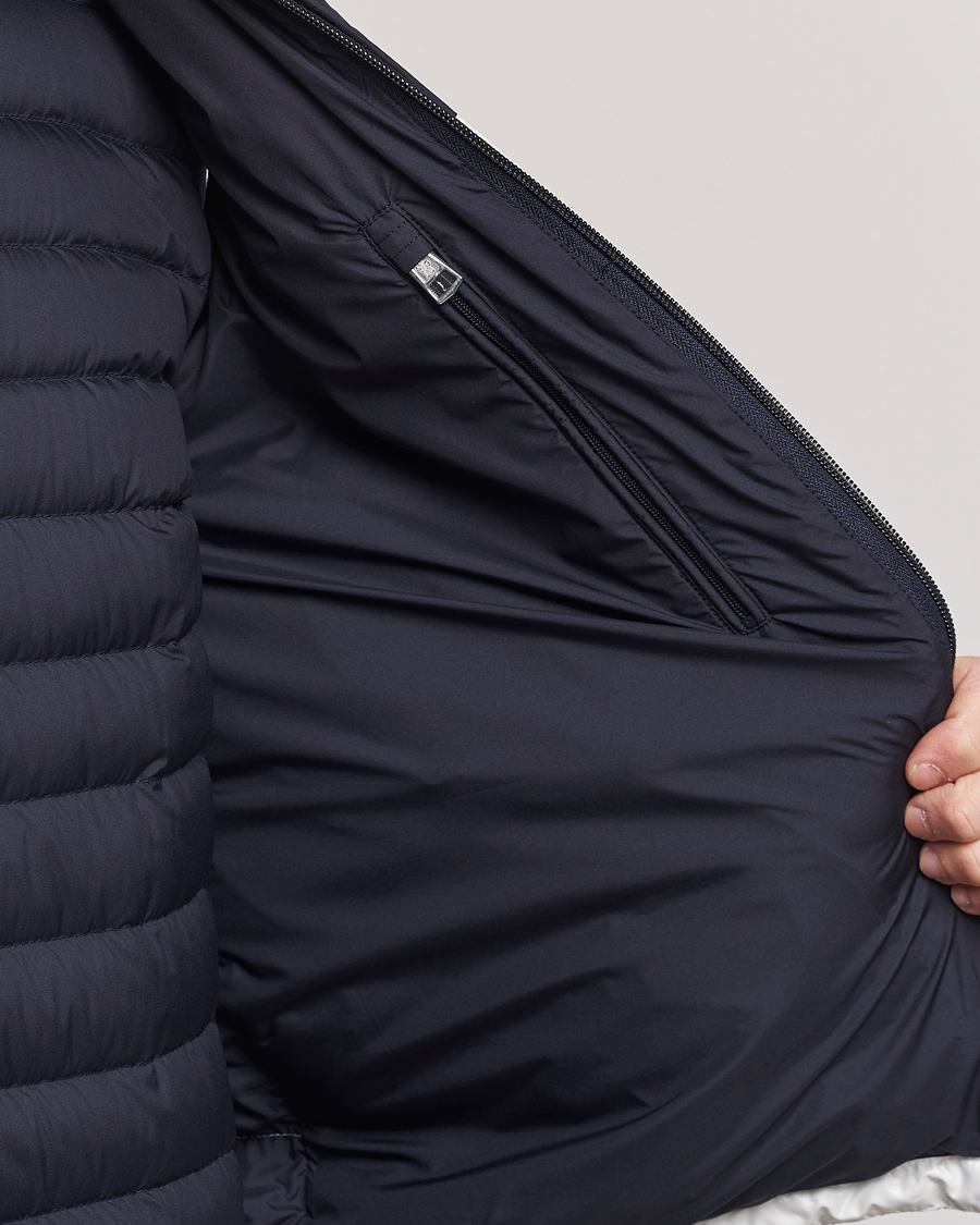 Homme | Manteaux Et Vestes | Moncler | Cerces Down Vest Off White/Navy