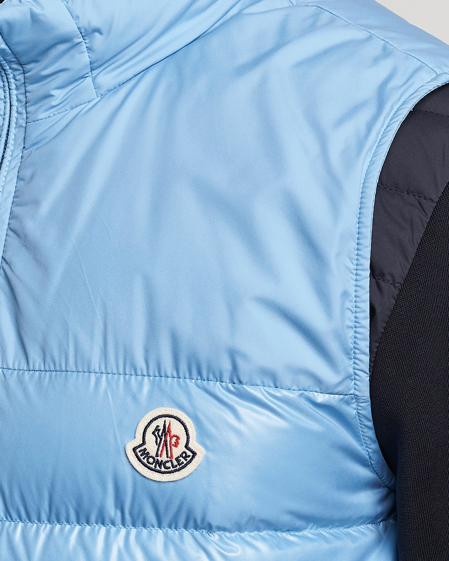 Homme | Manteaux Et Vestes | Moncler | Cerces Down Vest Light Blue