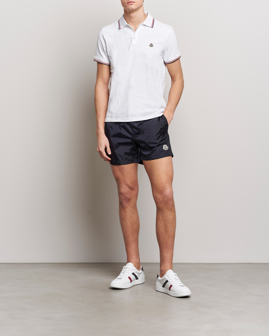 Homme | Maillots De Bain | Moncler | Nylon Swim Shorts Navy
