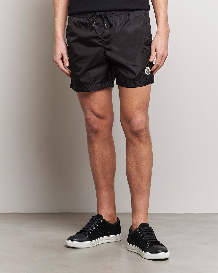 Homme | Maillots De Bain | Moncler | Nylon Swim Shorts Black