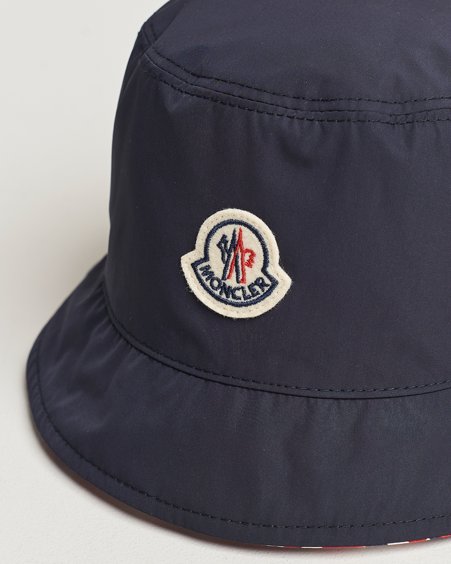 Homme | Moncler Nylon Bucket Hat Navy | Moncler | Nylon Bucket Hat Navy