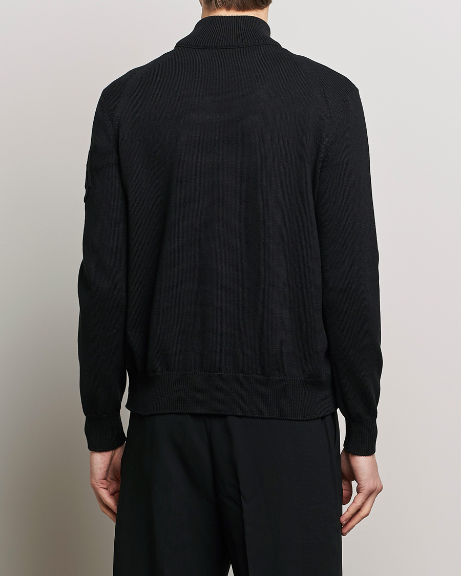 Heren | Truien | Moncler | Hybrid Zip Cardigan Black