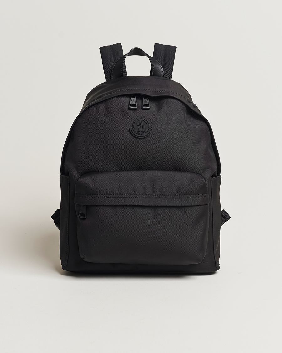 Heren | Moncler Pierrick Nylon Backpack Black | Moncler | Pierrick Nylon Backpack Black