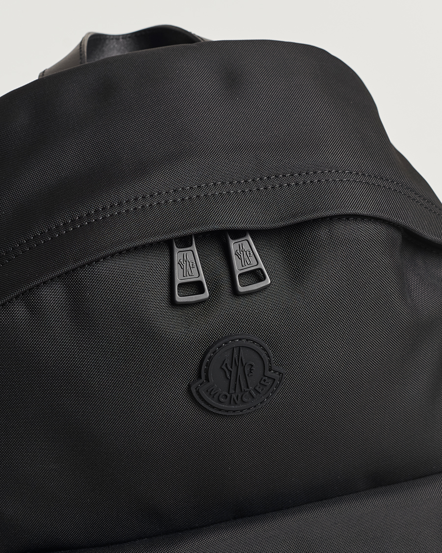 Heren | Moncler Pierrick Nylon Backpack Black | Moncler | Pierrick Nylon Backpack Black