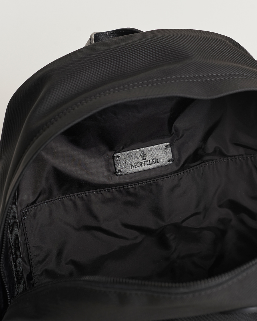 Heren | Moncler Pierrick Nylon Backpack Black | Moncler | Pierrick Nylon Backpack Black