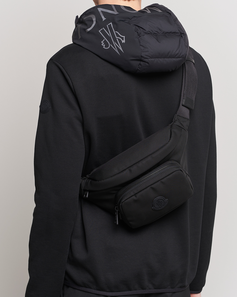 Heren | Moncler Durance Belt Bag Black | Moncler | Durance Belt Bag Black