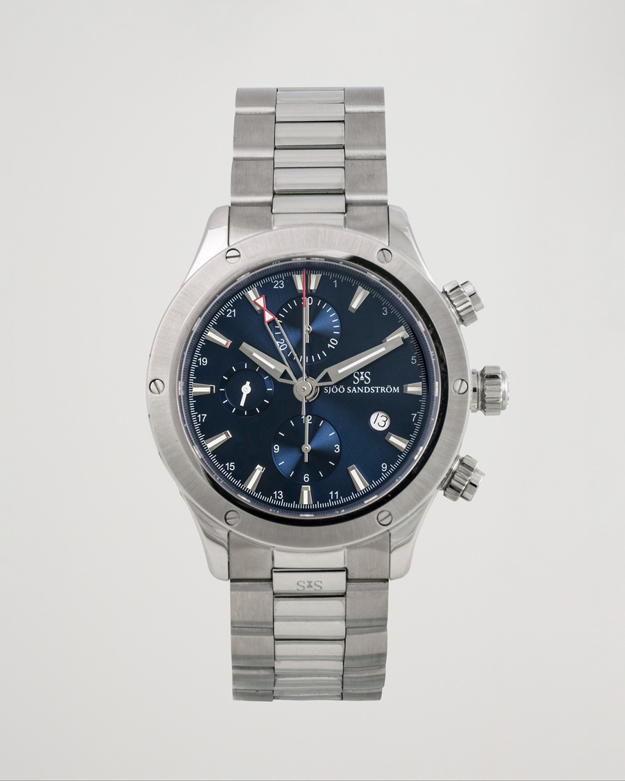 Heren | Sjöö Sandström Pre-Owned UTC Extreme 1 Blue Steel Silver | Sjöö Sandström Pre-Owned | UTC Extreme 1 Blue Steel Silver