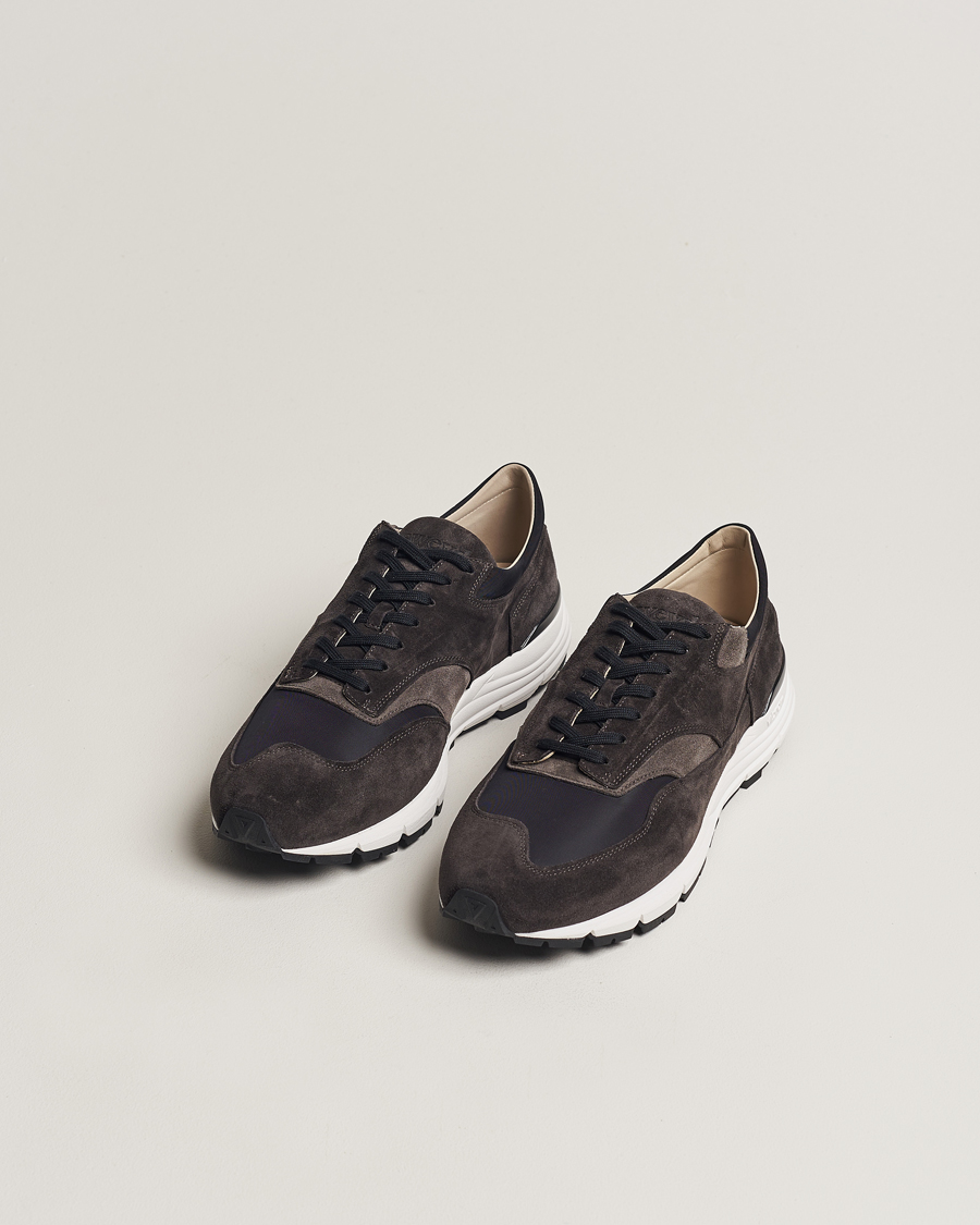 Heren | Sweyd Way Suede Running Sneaker Faded Black | Sweyd | Way Suede Running Sneaker Faded Black