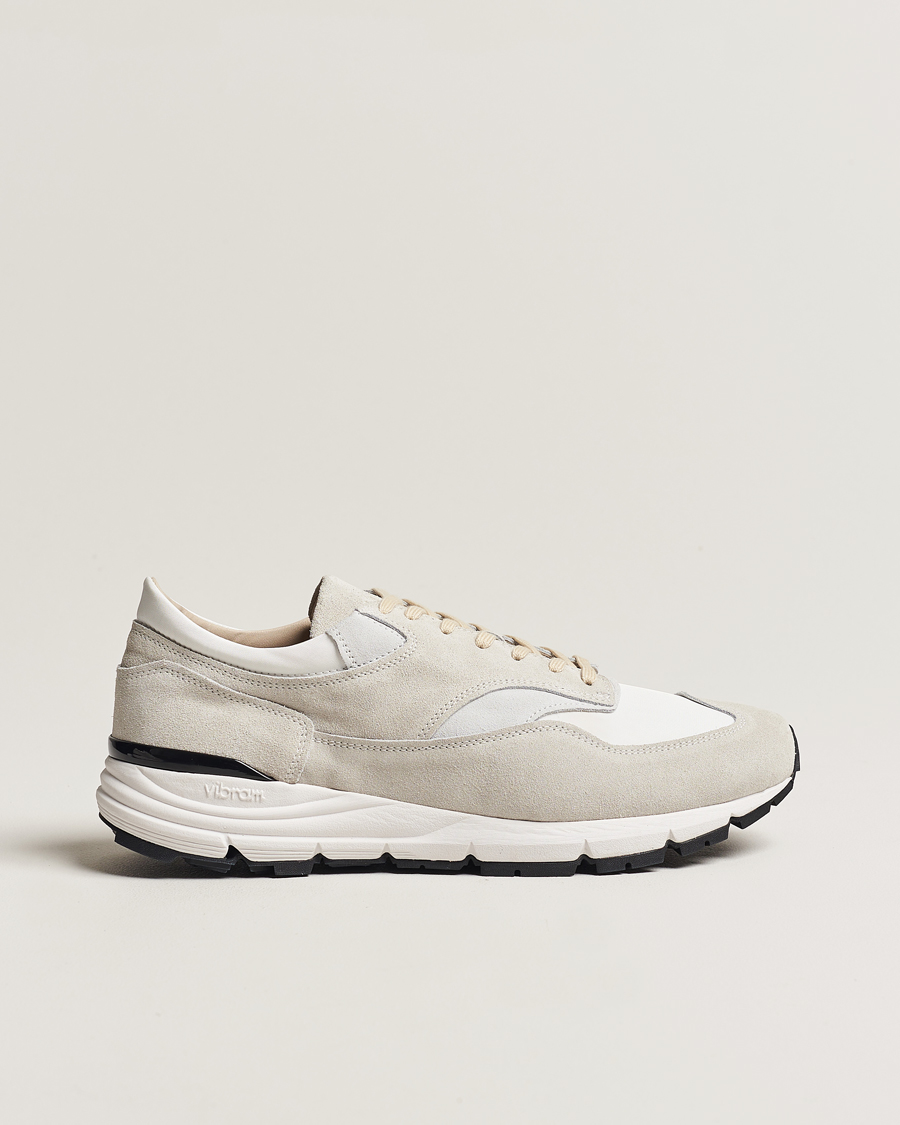 Homme | Baskets | Sweyd | Way Suede Running Sneaker White/Grey