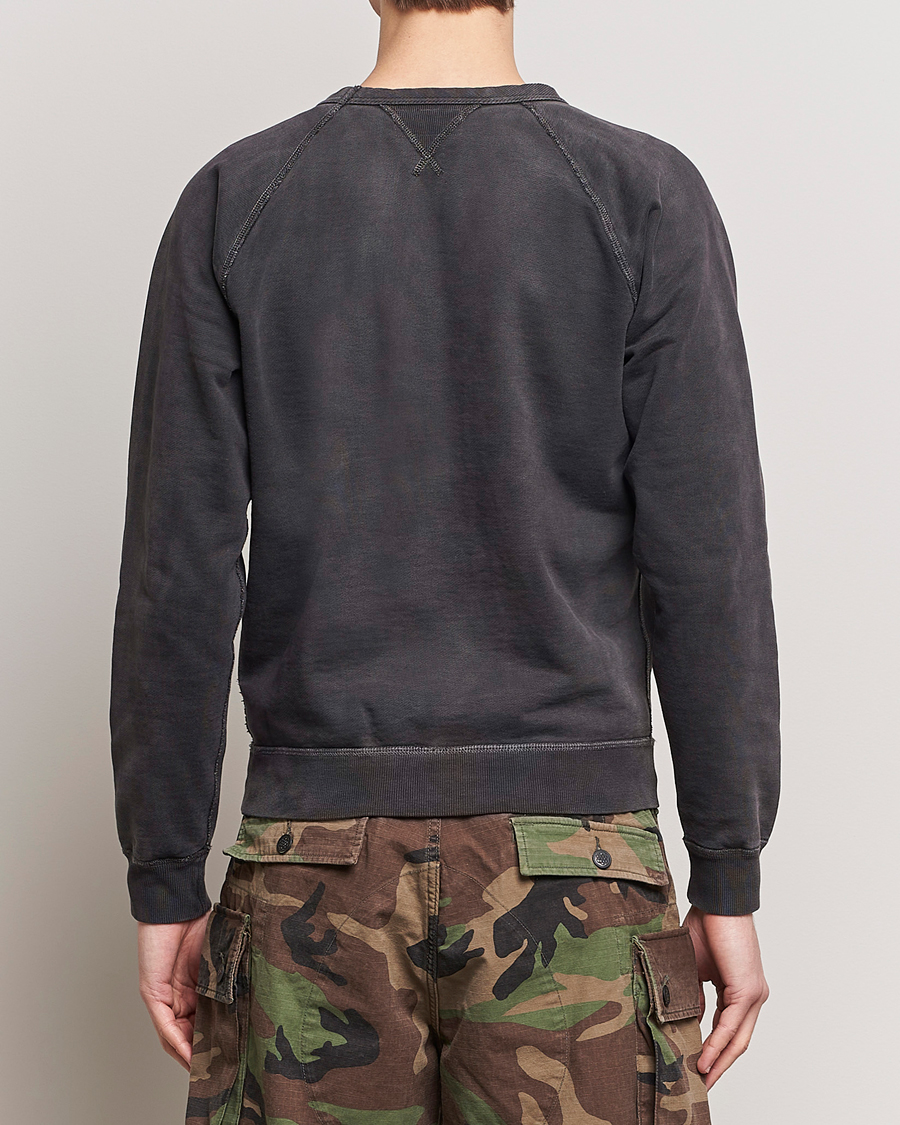 Homme | Pulls Et Tricots | RRL | Raglan Sleeve Sweatshirt Black Indigo