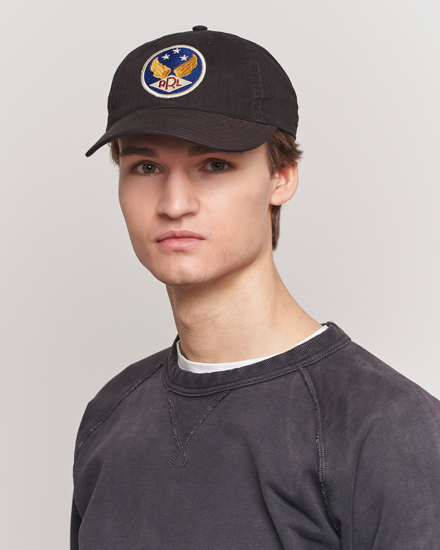 Homme | Bobs Et Casquettes | RRL | Garment Dyed Ball Cap Black