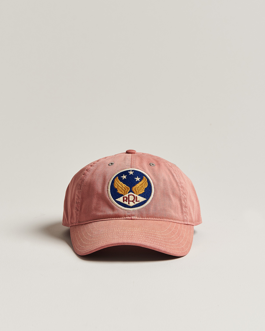 Heren | RRL Garment Dyed Ball Cap Faded Red | RRL | Garment Dyed Ball Cap Faded Red