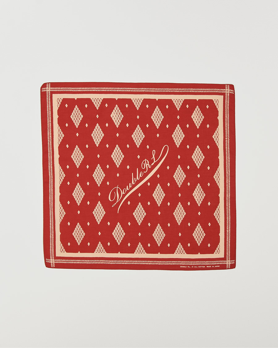 Heren | RRL Deco Print Bandana Turkey Red | RRL | Deco Print Bandana Turkey Red