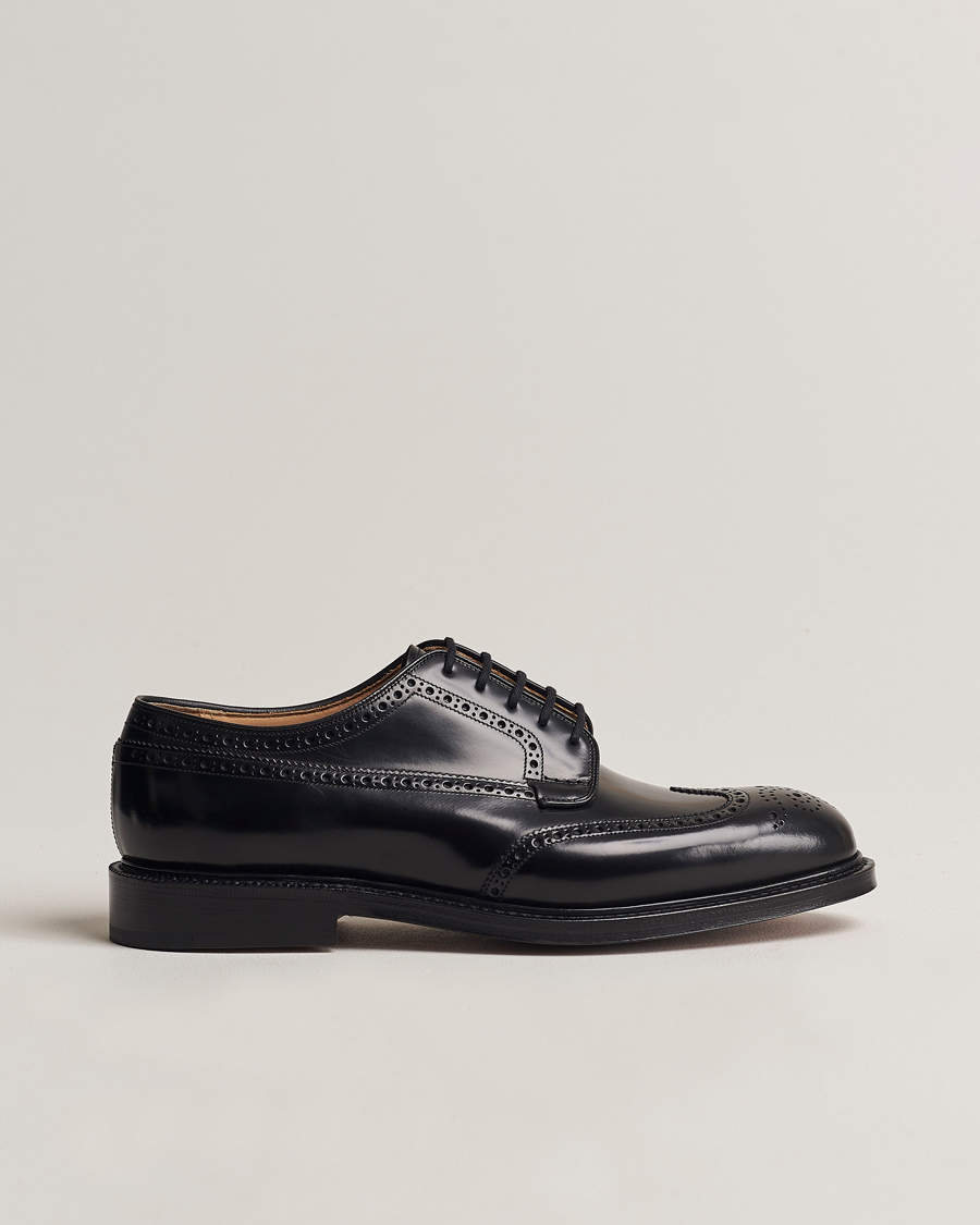 Heren | Brogues | Church's | Grafton Polished Binder Black
