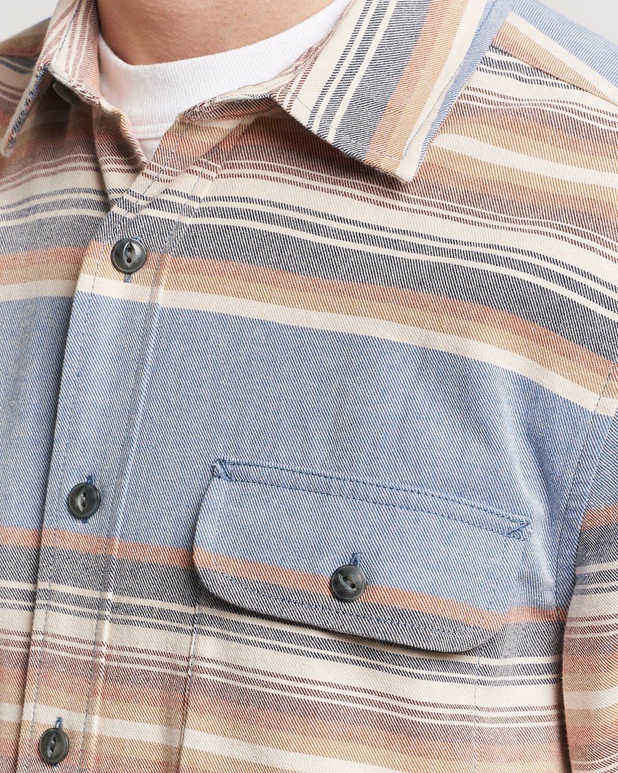 Heren | Overhemden | Pendleton | Beach Shack Shirt Indigo Stripe