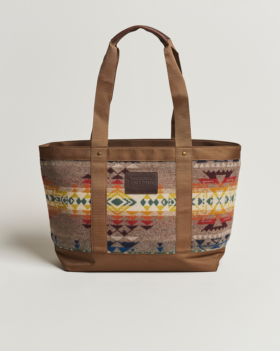 Homme | Pendleton Zip Tote Bag Highland Peak Tan | Pendleton | Zip Tote Bag Highland Peak Tan