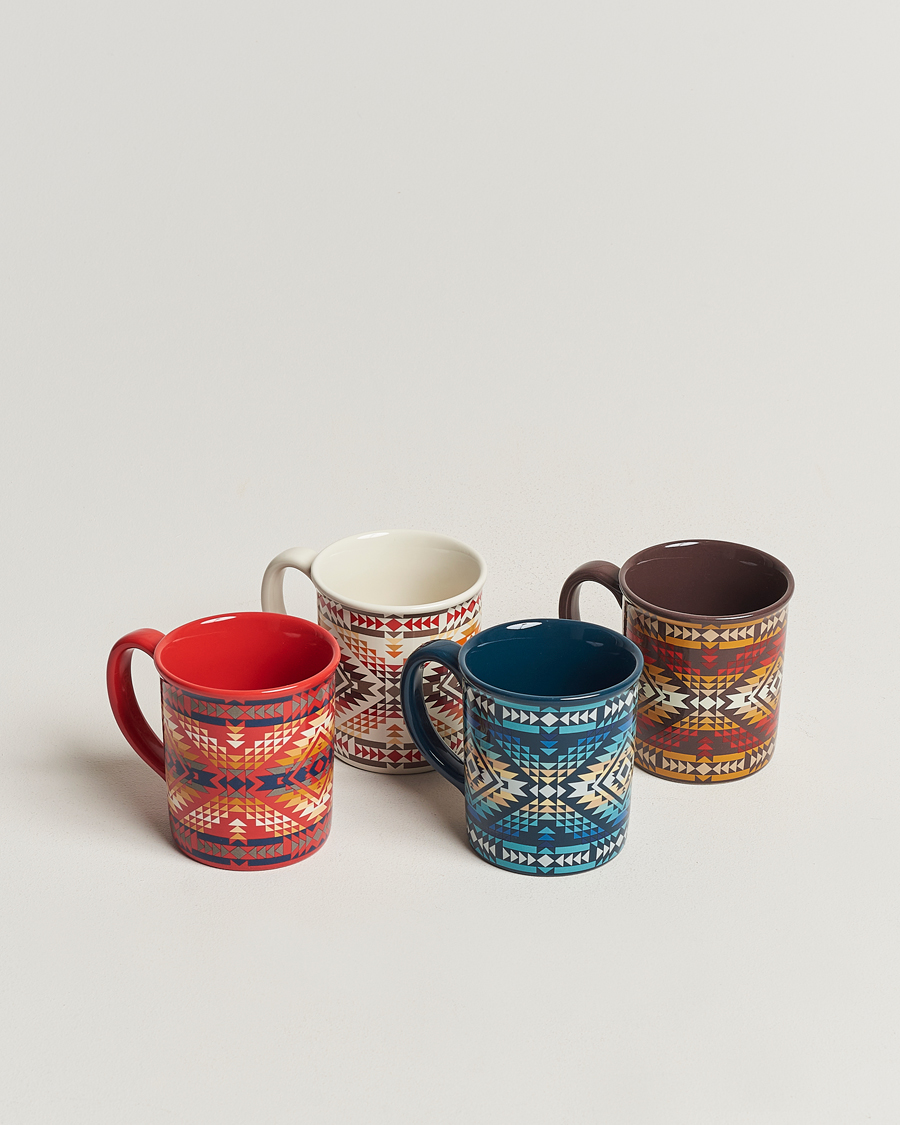 Homme | Pendleton 4-Pack Ceramic Mug Set Smith Rock | Pendleton | 4-Pack Ceramic Mug Set Smith Rock