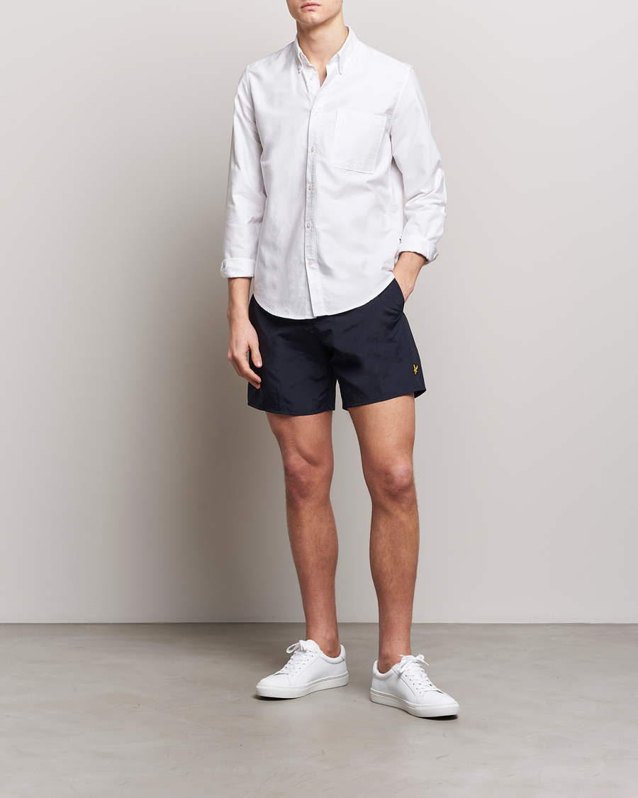 Homme | Maillots De Bain | Lyle & Scott | Plain Swimshorts Dark Navy