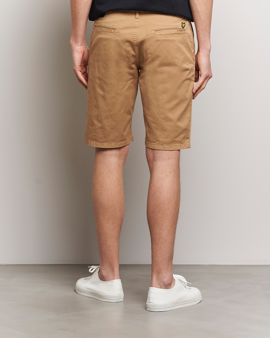 Heren | Korte broek | Lyle & Scott | Chinos Shorts Beige
