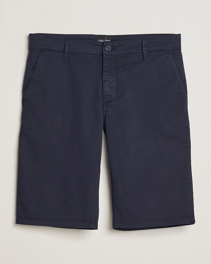 Homme | Shorts | Lyle & Scott | Chinos Shorts Dark Navy