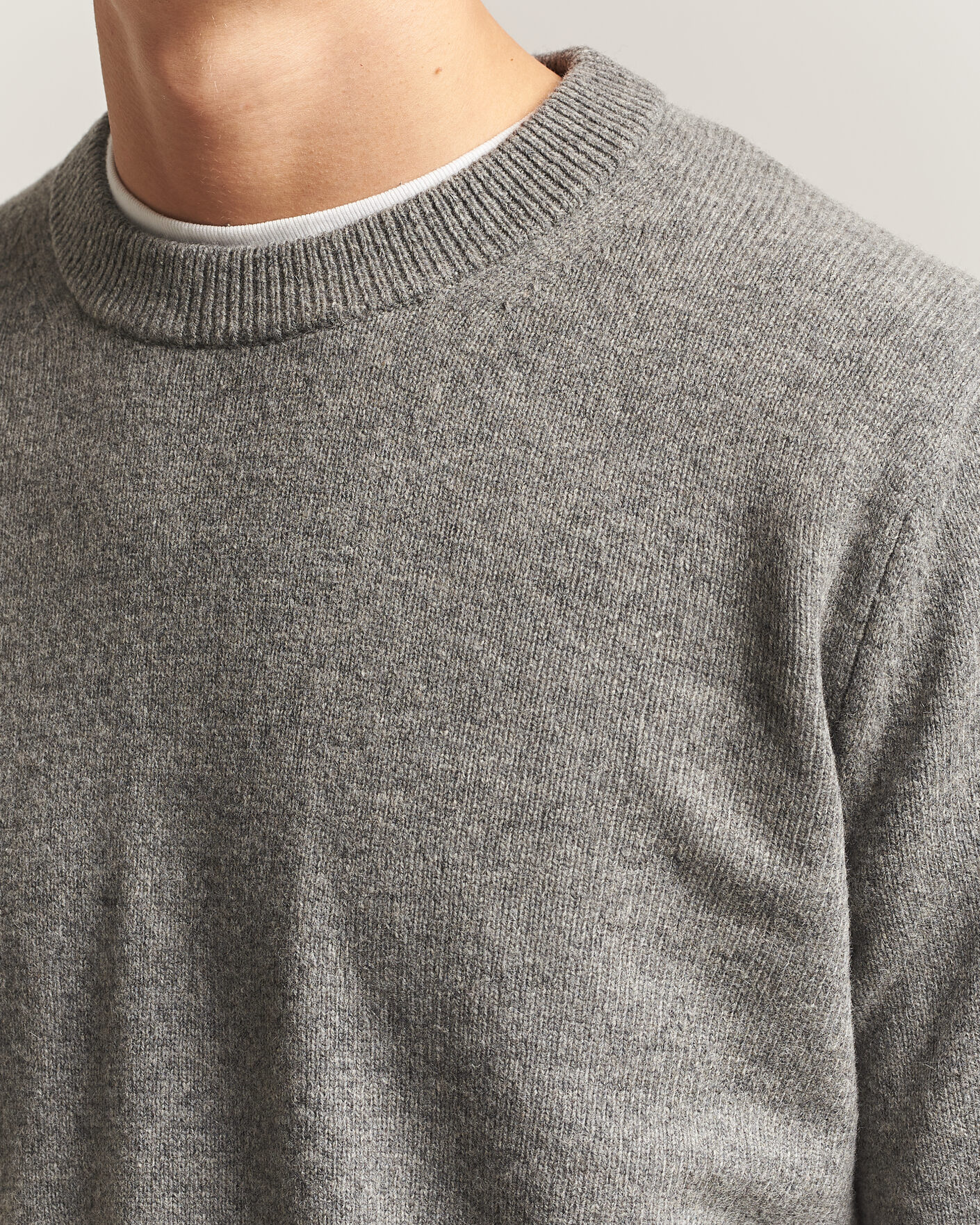 Homme | Pulls Et Tricots | Samsøe Samsøe | Isak Crew Neck Dark Grey