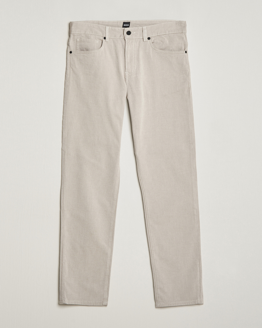 Homme | Pantalons | BOSS BLACK | Re.Maine 5-Pocket Pants Open Beige