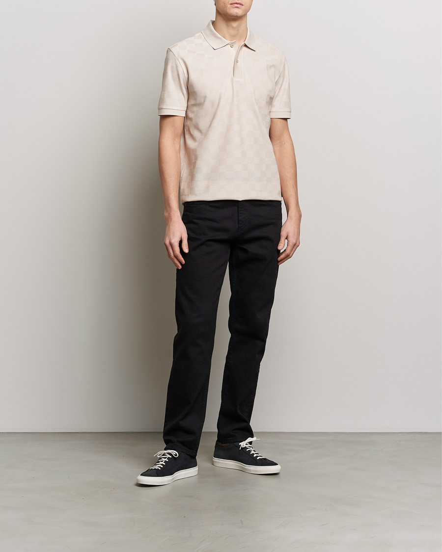 Homme | Polos | BOSS BLACK | Porsche Parlay Jersey Piké Open White