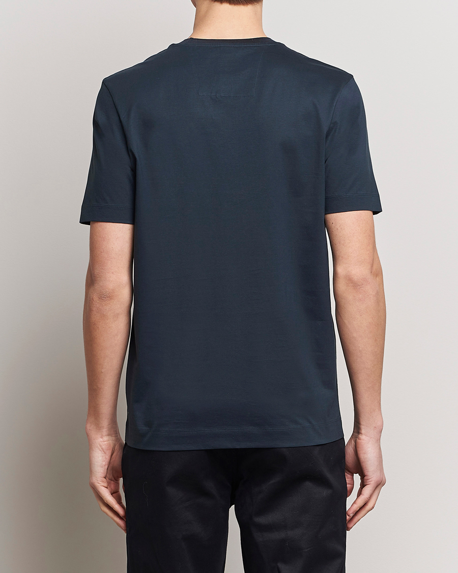 Homme | T-shirts | BOSS BLACK | Porsche Thompson T-Shirt Dark Blue