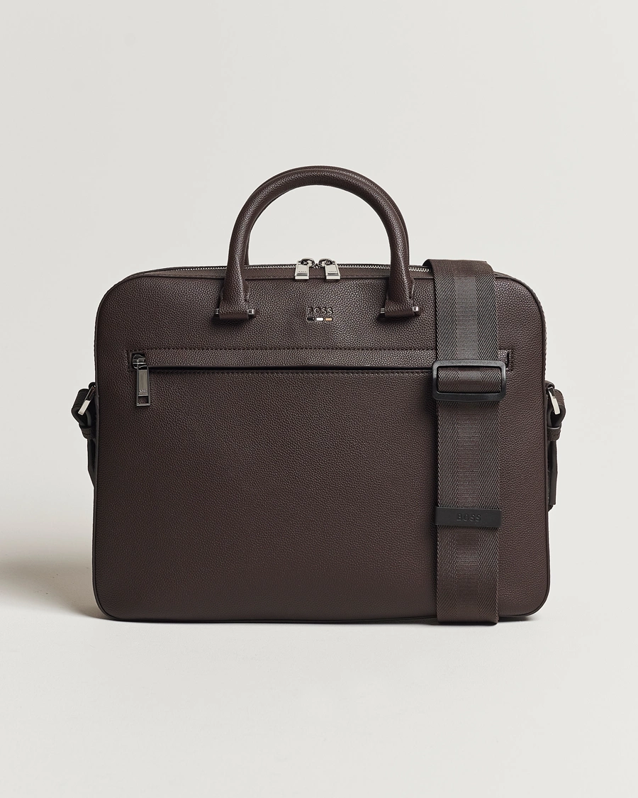 Heren | BOSS BLACK Ray Document Case Dark Brown | BOSS BLACK | Ray Document Case Dark Brown