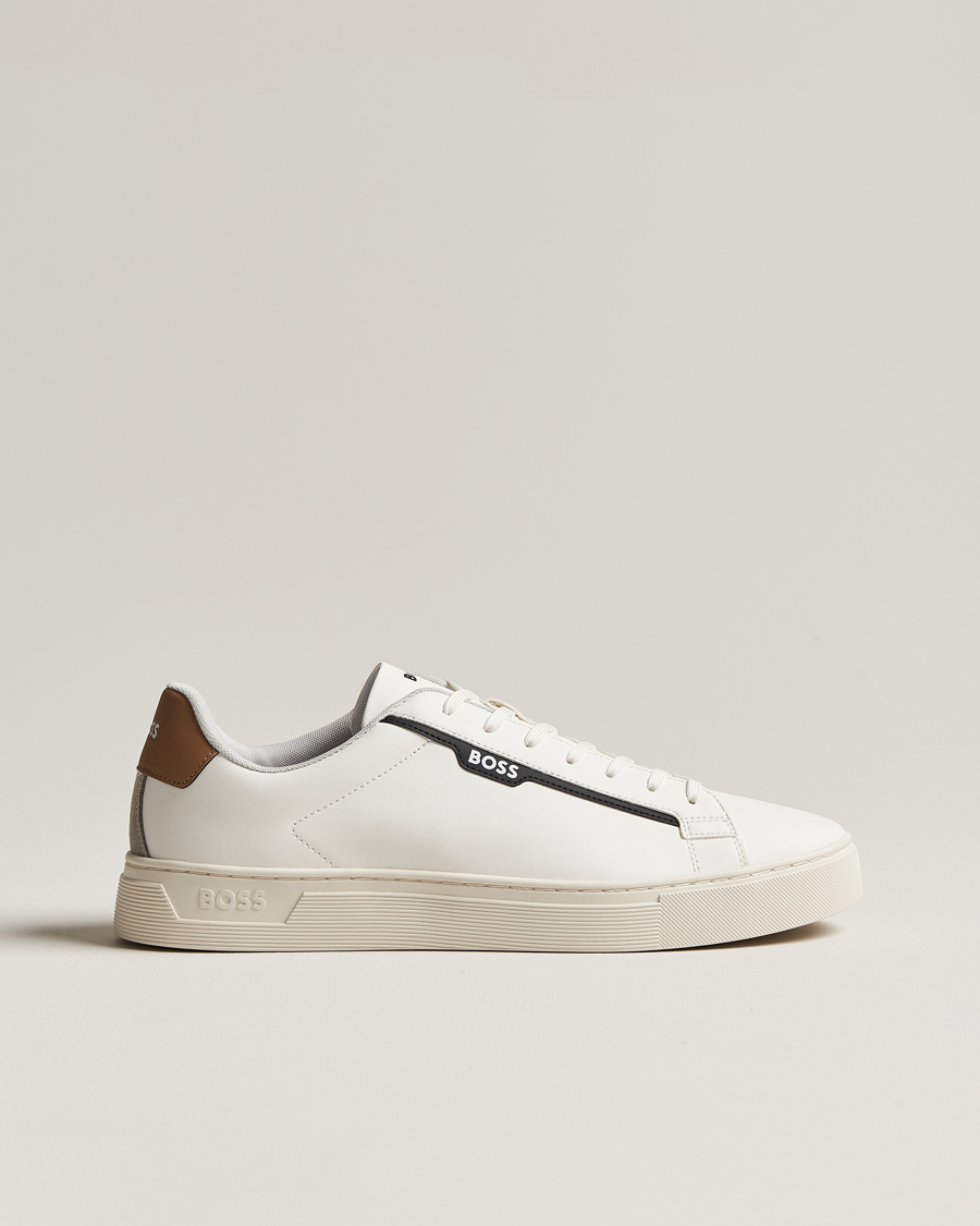 Homme | BOSS BLACK Rhys Tenn Sneaker Open White | BOSS BLACK | Rhys Tenn Sneaker Open White