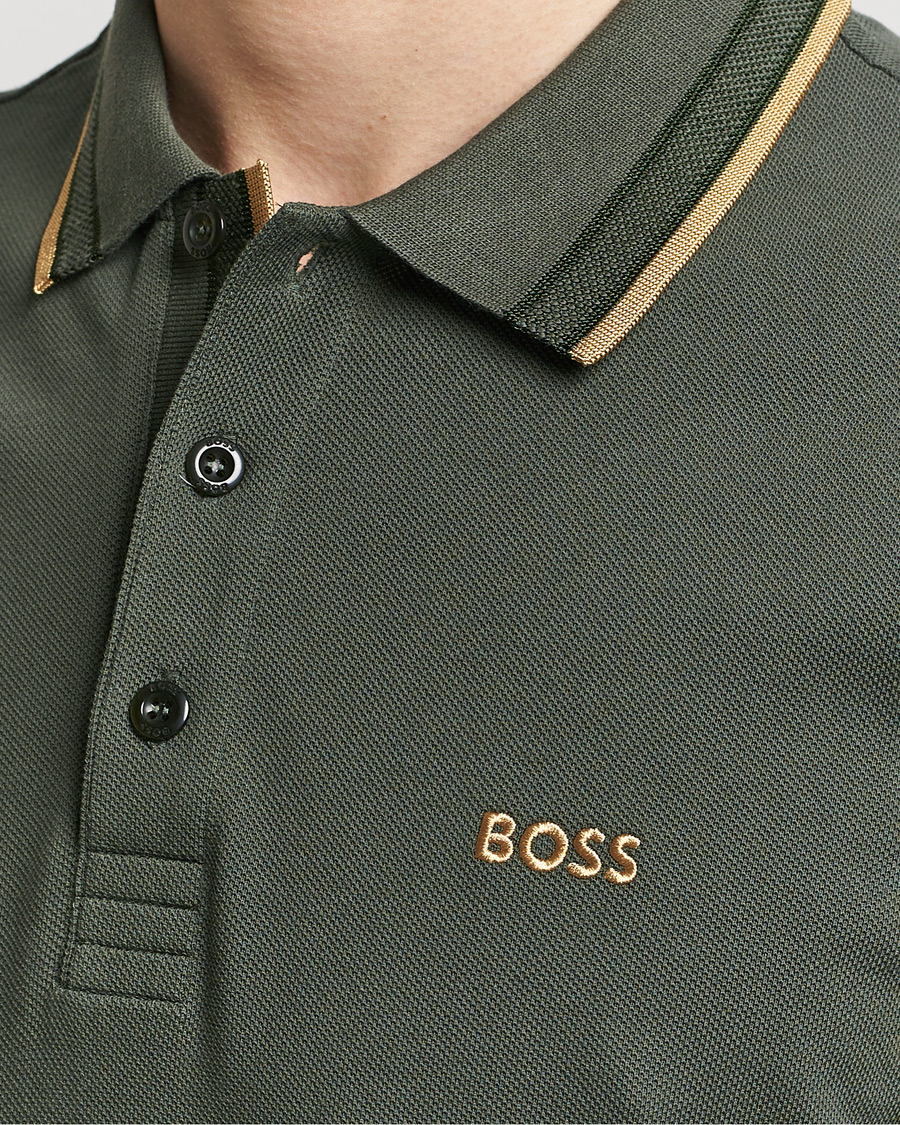 Heren | Polo's | BOSS GREEN | Paddy Piké Open Green
