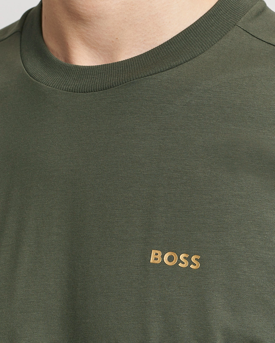 Homme | T-shirts | BOSS GREEN | Crew Neck T-Shirt Open Green