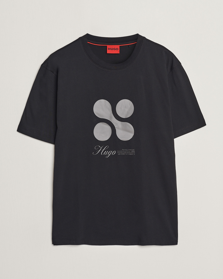 Homme | T-shirts | HUGO | Dooling Logo T-Shirt Black