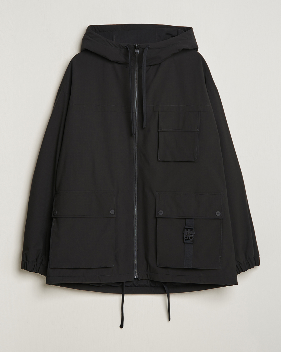 Homme | Manteaux Et Vestes | HUGO | Borjo Hooded Jacket Black