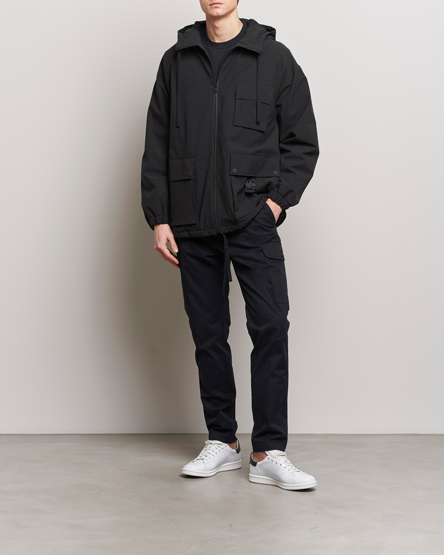 Homme | Manteaux Et Vestes | HUGO | Borjo Hooded Jacket Black