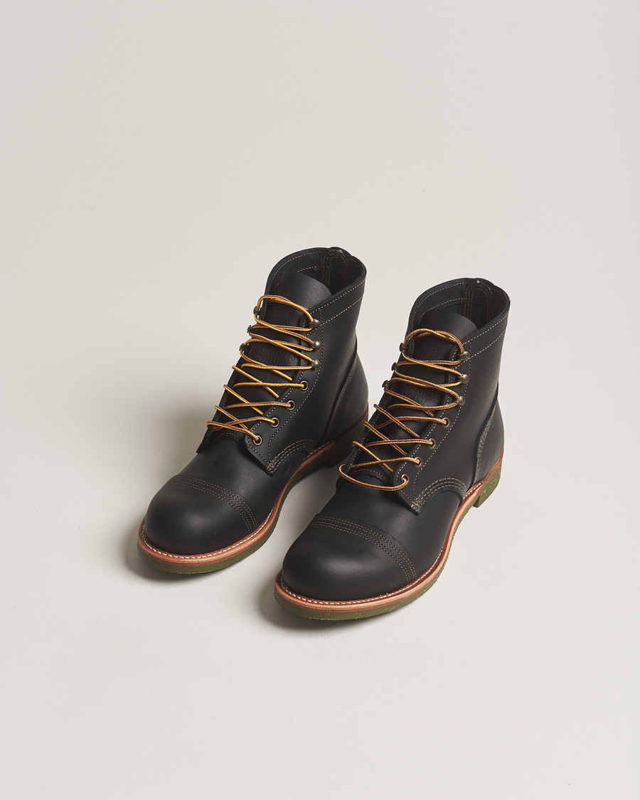 Homme | Red Wing Shoes Iron Ranger Riders Room Boot Black Harness | Red Wing Shoes | Iron Ranger Riders Room Boot Black Harness