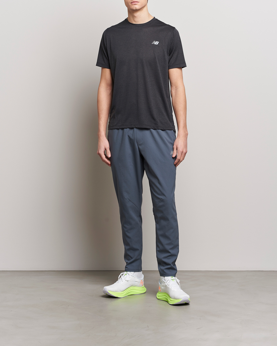Homme | Pantalons | New Balance Running | Stretch Woven Pants Graphite