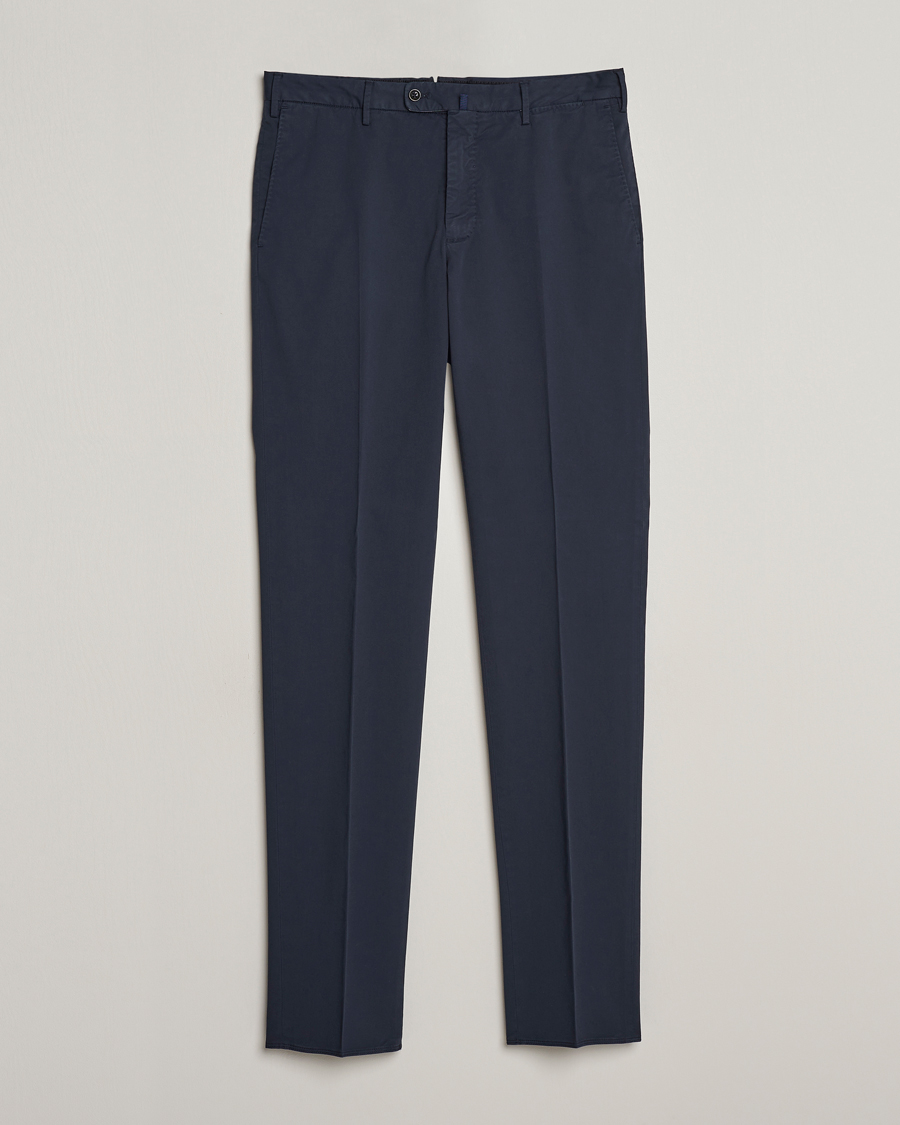 Homme | Pantalons | Incotex | Regular Fit Comfort Chinos Navy