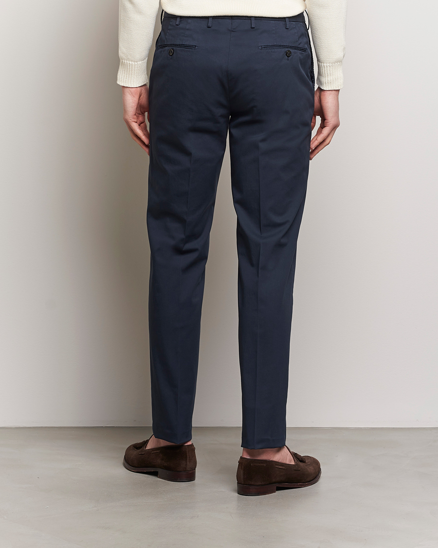 Homme | Pantalons | Incotex | Regular Fit Comfort Chinos Navy