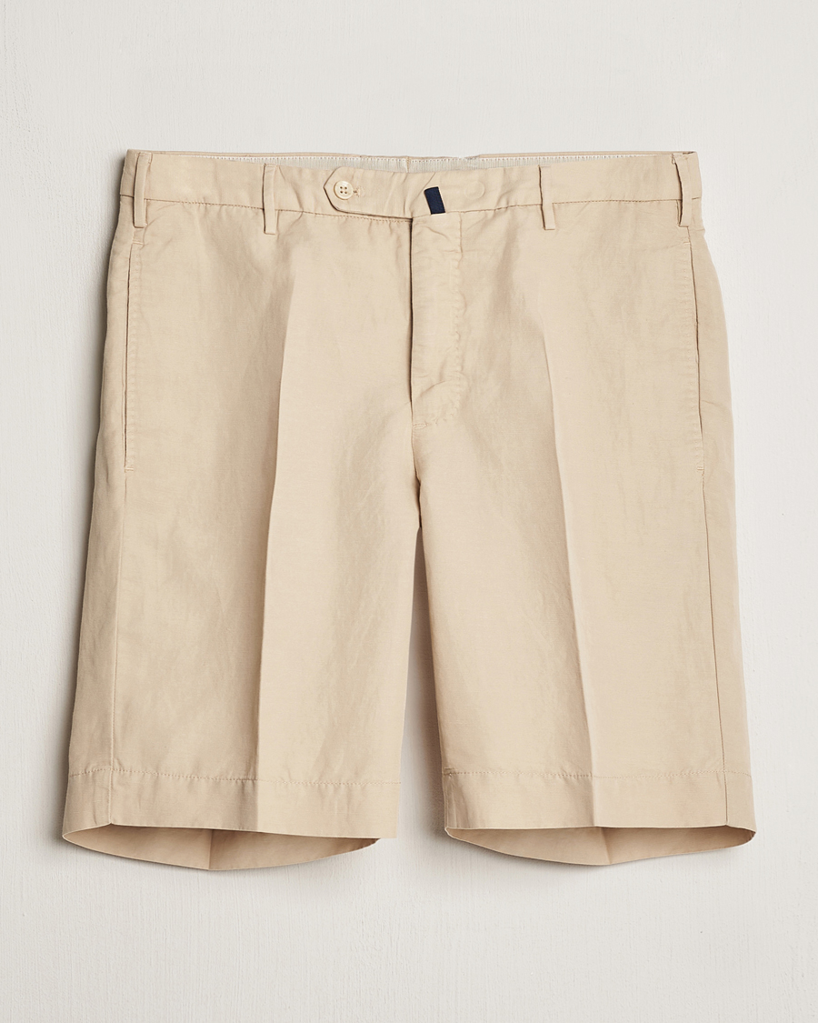 Heren | Korte broek | Incotex | Chinolino Shorts Light Beige