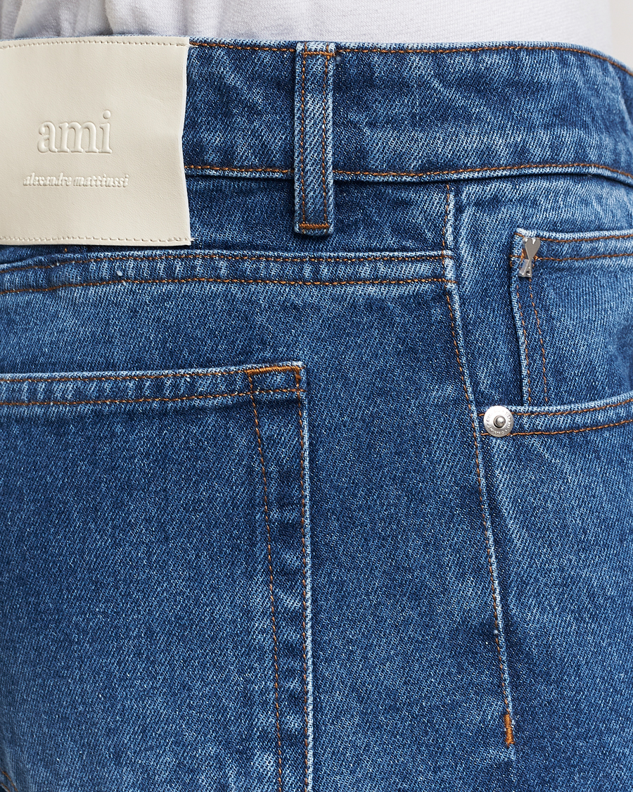Homme | Jeans | AMI | Classic Fit Jeans Used Blue