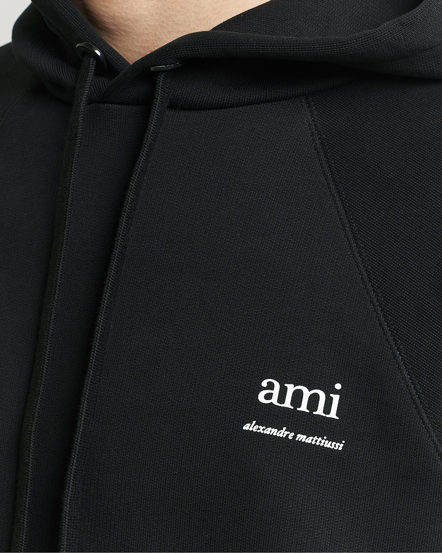 Homme | Pulls Et Tricots | AMI | Logo Hoodie Black